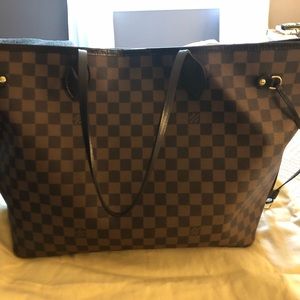Louis Vuitton Neverfull GM Damier Handbag